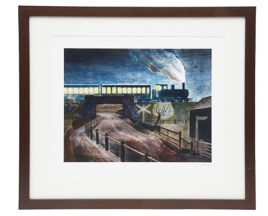 Eric Ravilious | After Eric Ravilious (British 1903-1942) 'Train Going ...