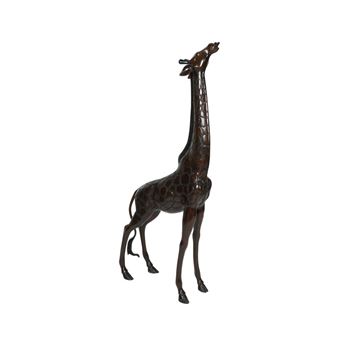 Collection of Steve Lawrence and Eydie Gorme: Bronze Giraffe Figure - Steve Lawrence