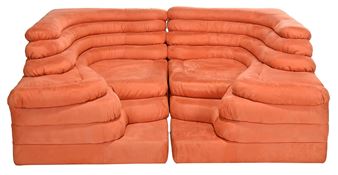 Ubald Klug for De Sede Pair of Terrazza Landscapes Sofas - Ubald Klug