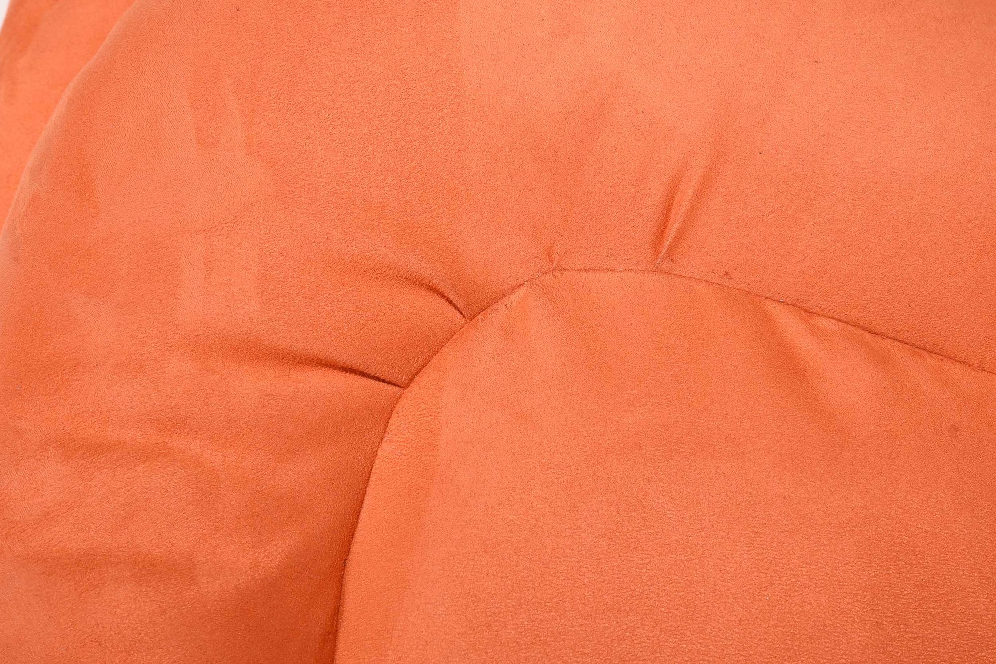 Artwork by Ubald Klug, Ubald Klug for De Sede Pair of Terrazza Landscapes Sofas, Made of orange upholstery