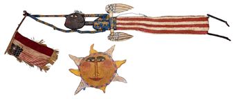 Folk Art Angel and Sun - Jim Lambert