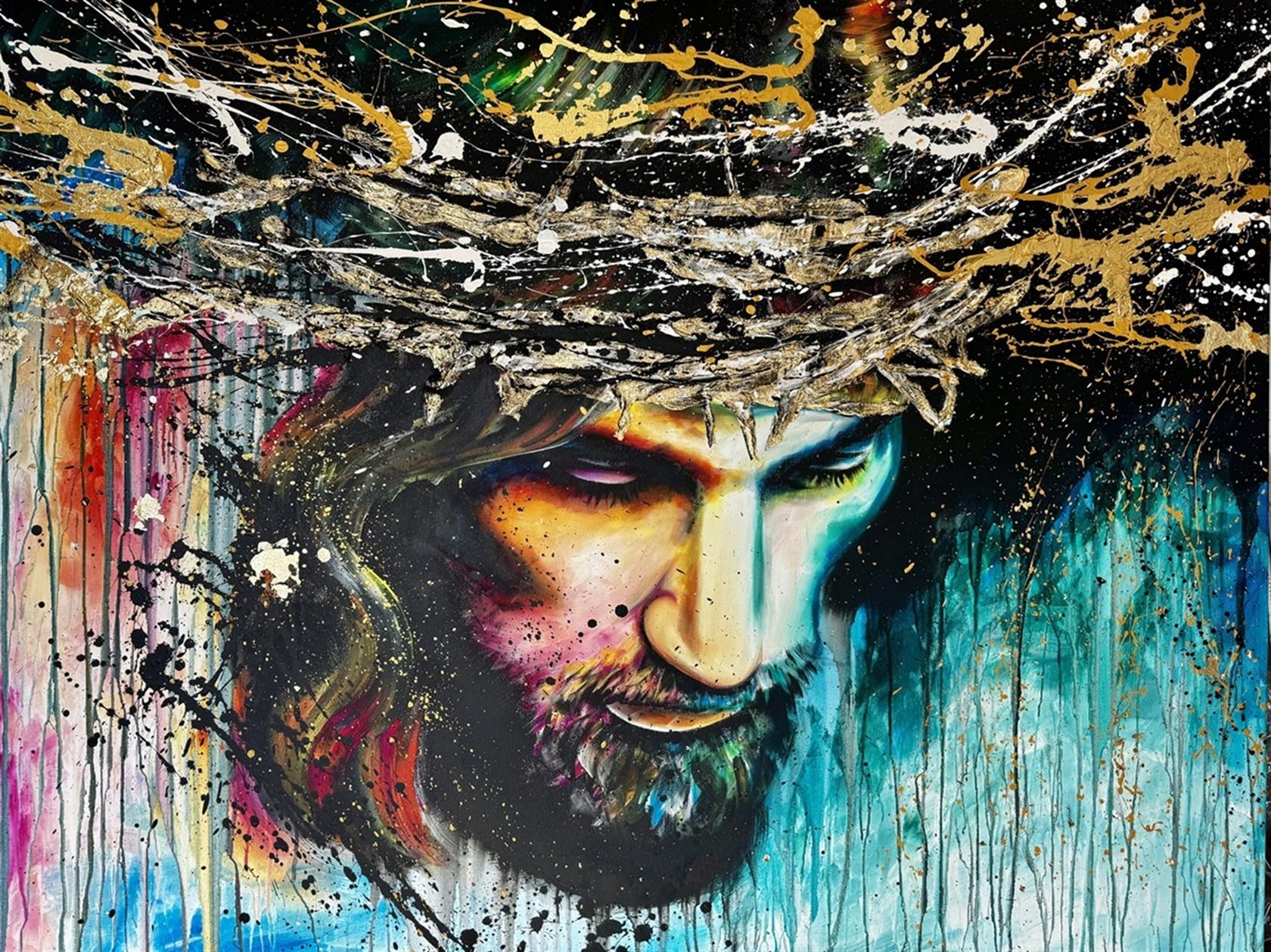 Artwork by Lucia Rubeljová, žš, Made of akryl,  plátno