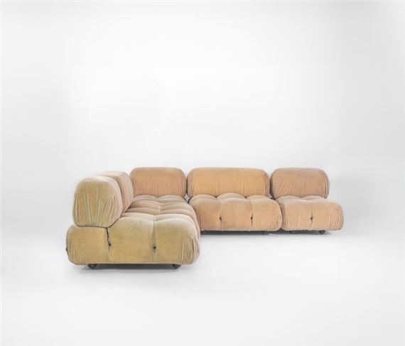 1970s B&B ITALIA edition Camaléonda model Sofa Modular multi-part structure by Mario Bellini, 1970s