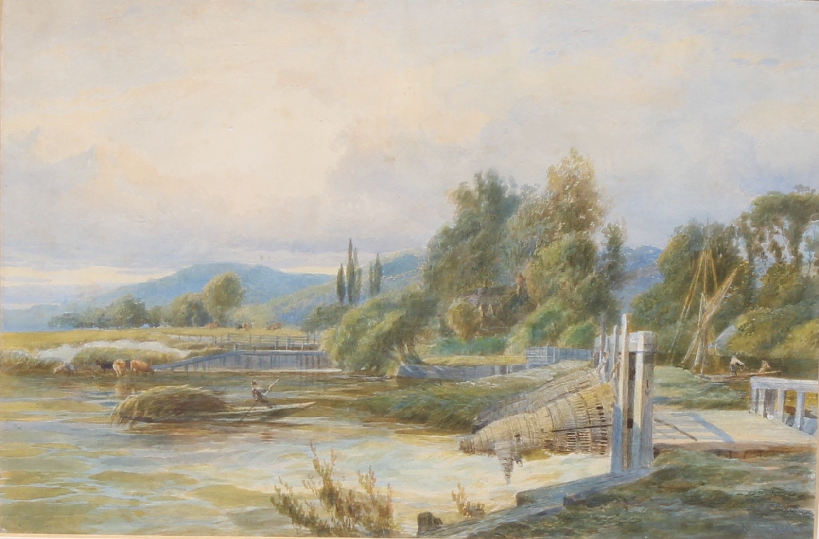 Joseph Charles Reed | Eel Pots | MutualArt