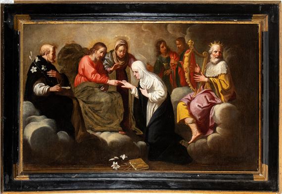 Emilian School, 18th Century | The Mystic Marriage of Saint Catherine ...