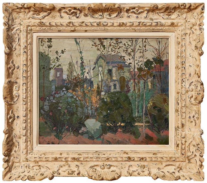 Alexandre ALTMANN | Chapel at the bottom of the garden - (1900) | MutualArt