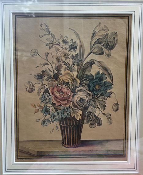 'Blumenbouquet' / 'Flower bouquet' by Maria Sibylla Merian