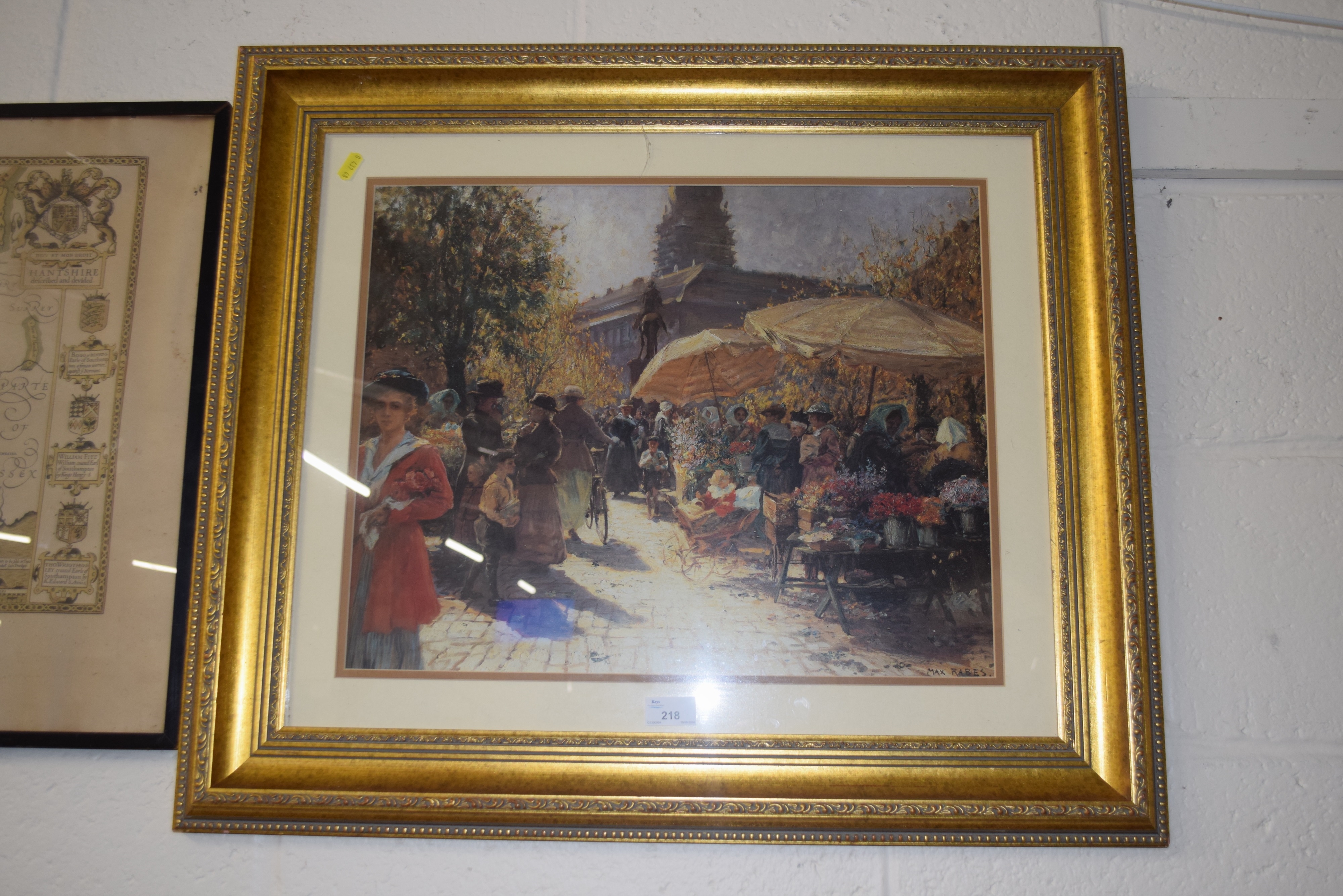 Max Rabes | The Flower Market | MutualArt