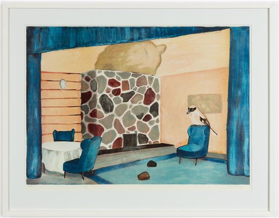 Ernst Billgren, "Blått vittne" from "Vårt land by Ernst Billgren