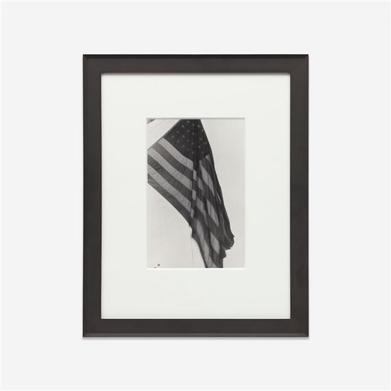 Diane Arbus | Drooping American flag, N.Y.C | MutualArt