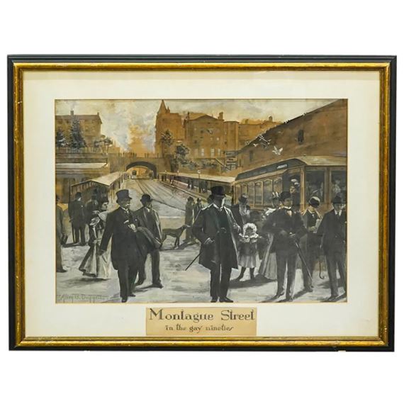 "Montague Street in the Gay Nineties" - Allen B. Doggett