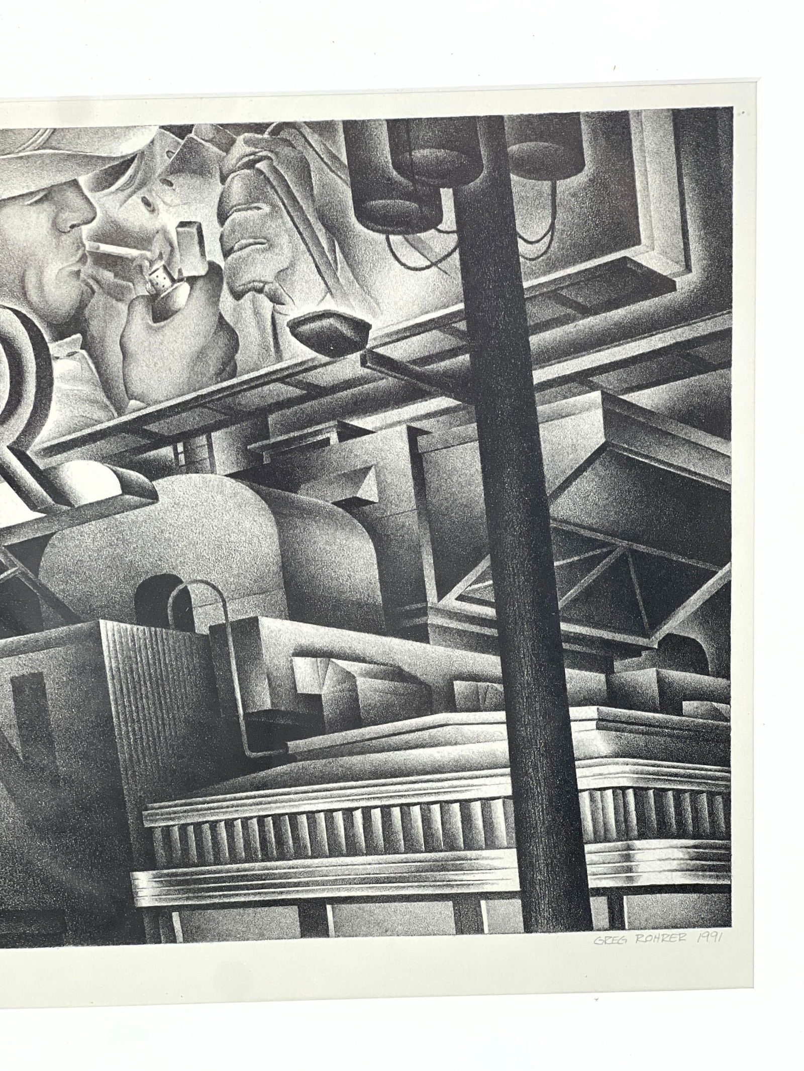 Greg Rohrer | GREG ROHRER Diner Open Lithograph Print. 1991 ...