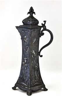 ROMAN PLEWKIEWICZ ART NOUVEAU PITCHER - Roman Plewkiewicz