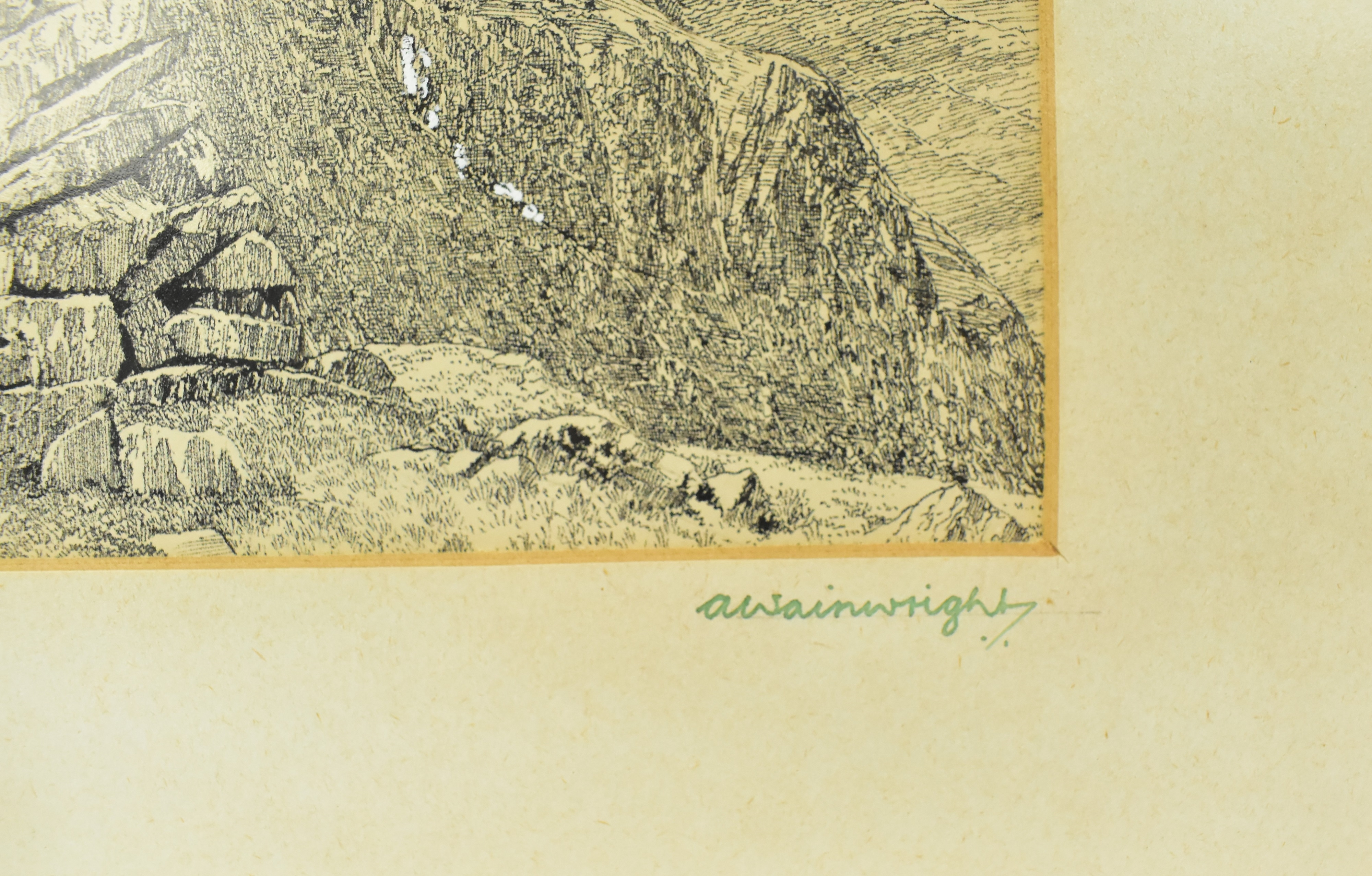 Alfred Wainwright | ALFRED WAINWRIGHT MBE (1907-1991); pen and ink ...