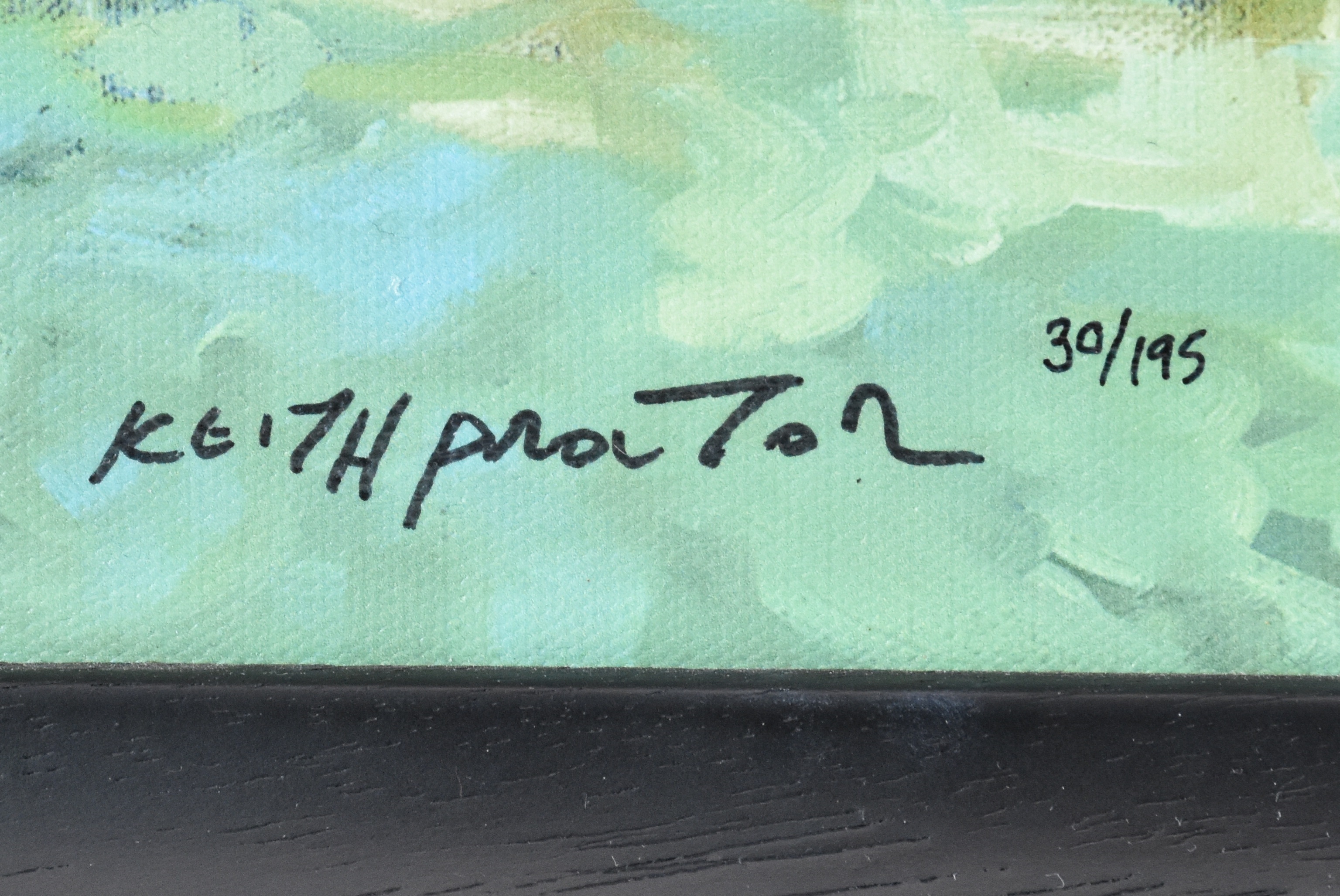 Keith Proctor | KEITH PROCTOR; a limited edition print | MutualArt