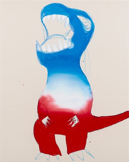 Red, White and Blue Trex (Redux) by Liz Markus, 2022