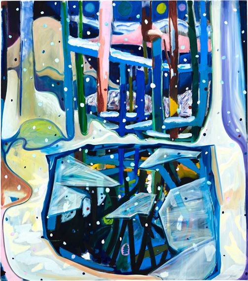 Thin Ice by Shara Hughes, Painted in 2018