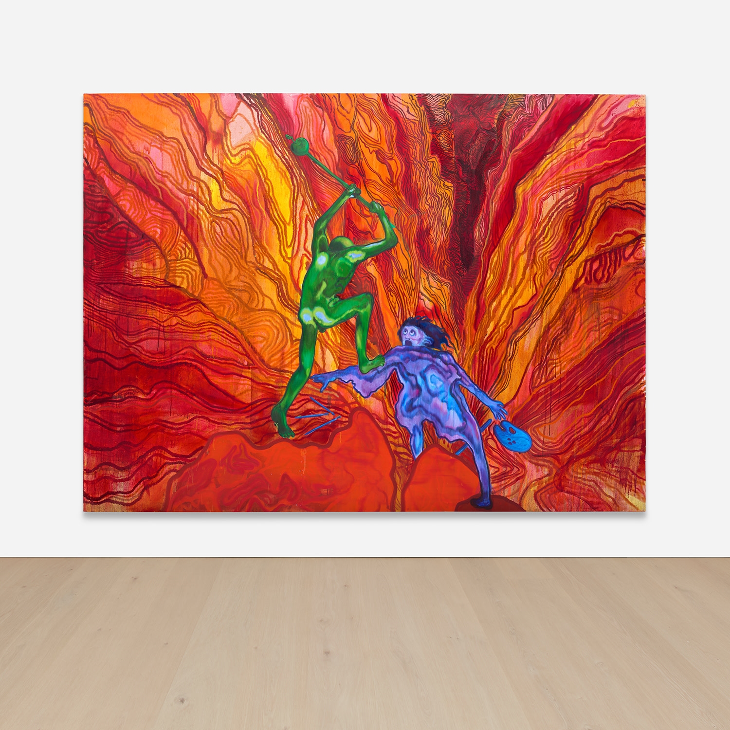 Daniel Richter | Death of the Esoteric Painter (2011) | MutualArt