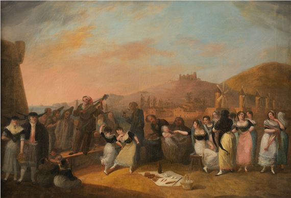 Merienda en el campo - Salvador Mayol