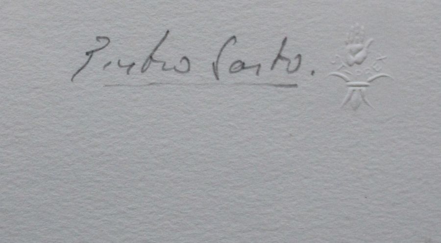 Pietro Sarto | écorché, color lithograph, signed in pe - Lot | MutualArt