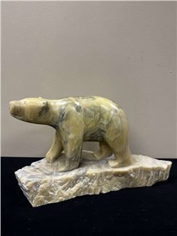 Solo Bear on an Iceflow - Nathaniel Noel