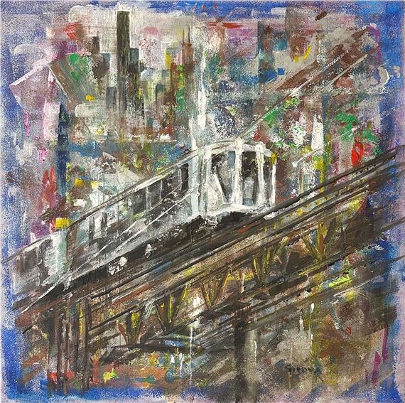 Chicago-Metra by Elena Sizova