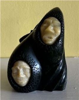 Untitled double mask - Elias Semigak