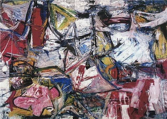 ウーマン5/ウィリアム デ クーニング/ポスター Willem de Kooning | William De Kooning “Woman V” Framed