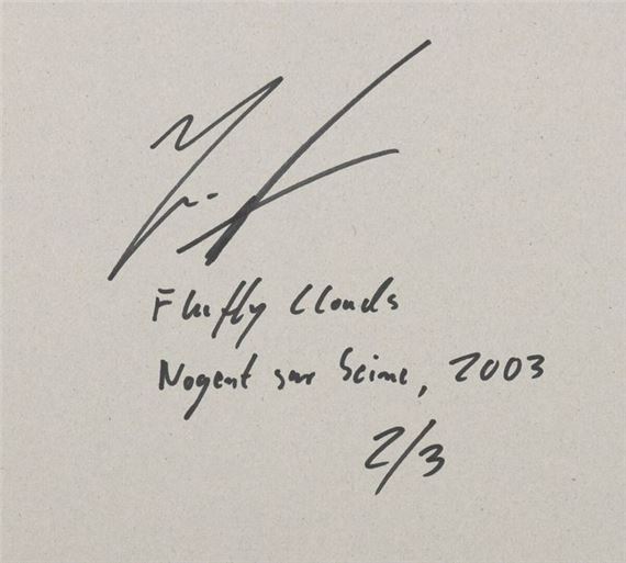 Jürgen Nefzger | Fluffy Clouds Nogent-sur-Seine 2003 (2003