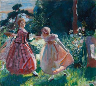 Three Dancing Girls - Charles Hopkinson
