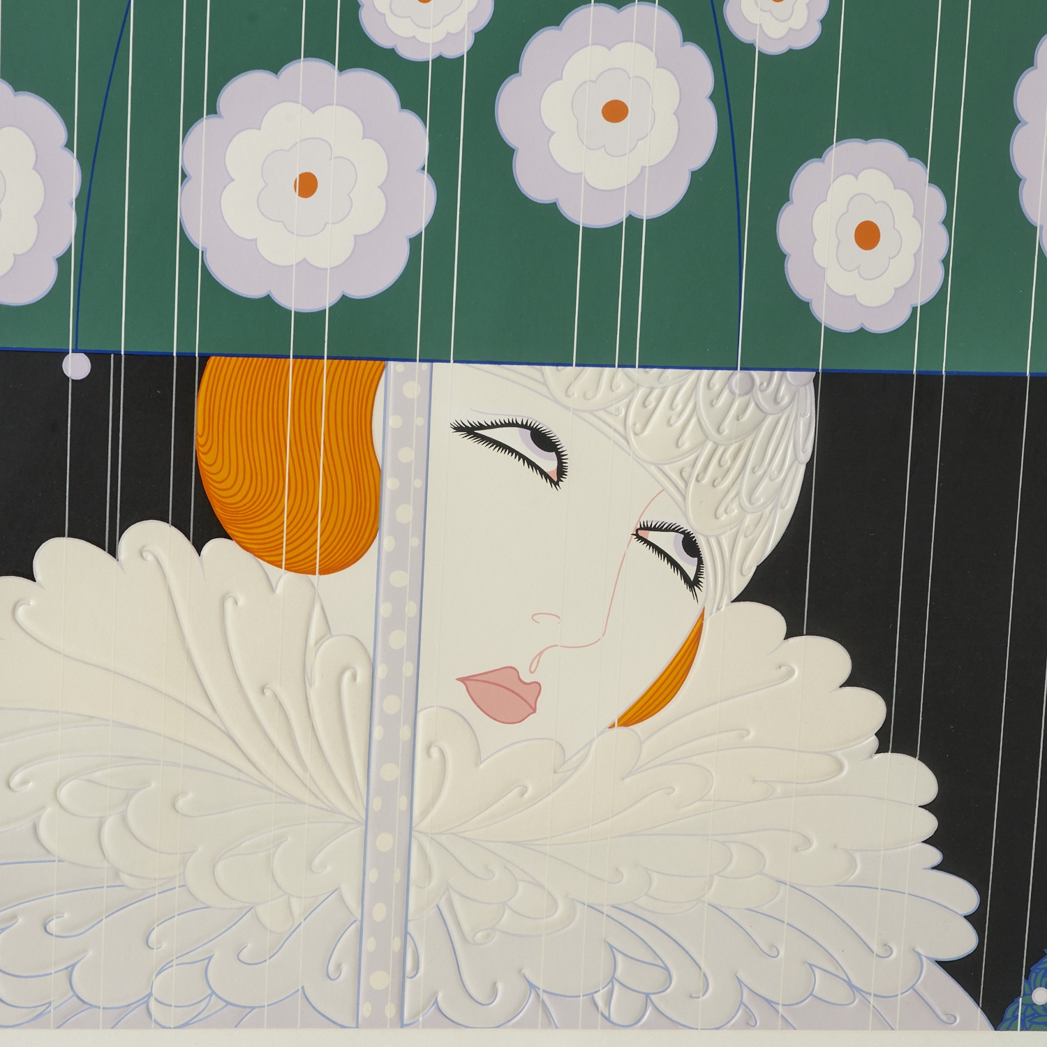 Erté | Spring Rain | MutualArt