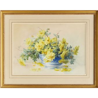 Floral Still Life - Lydia M.B. Hubbard