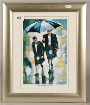 (A Scottish Wedding - Best Man and Groom) - Brian Evans