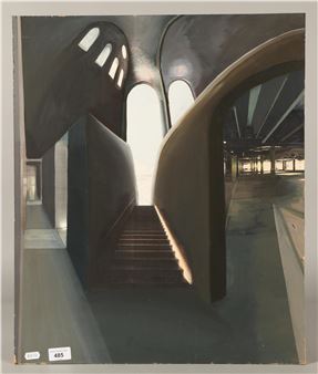 Unframed abstract picture - Matilda Radcliffe