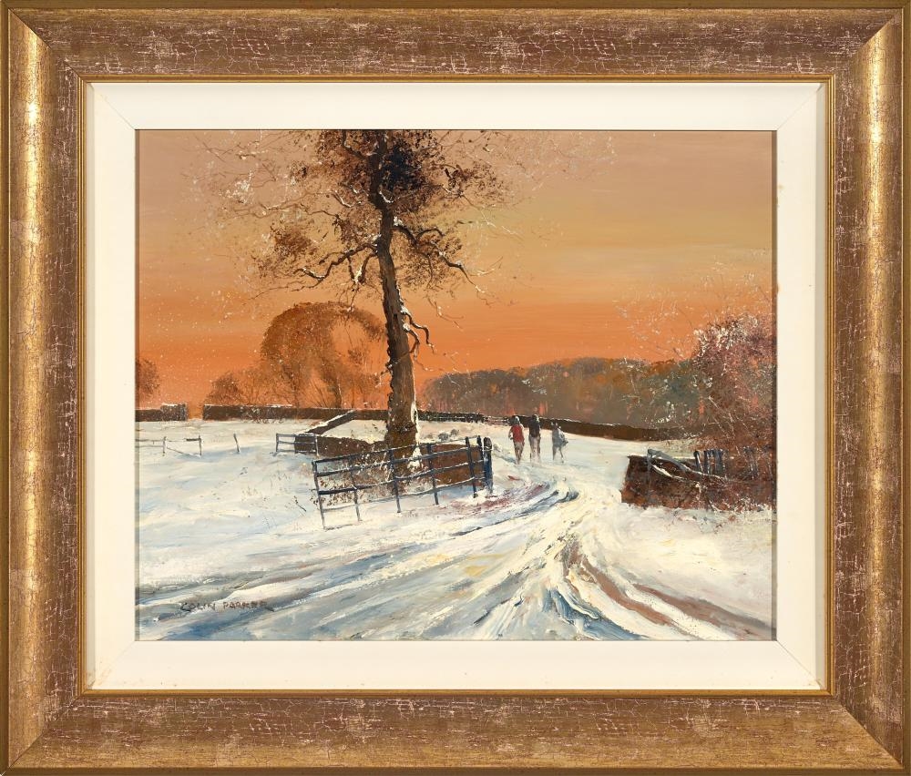 Colin Parker | Lower Slaughter Snow II | MutualArt
