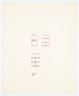 Emilio Prini: Typewriter Drawings: 1970/1975 - Sprovieri Gallery