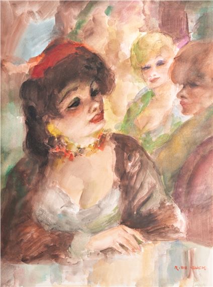 Raphael de Buck | Courtesans (1891) | MutualArt