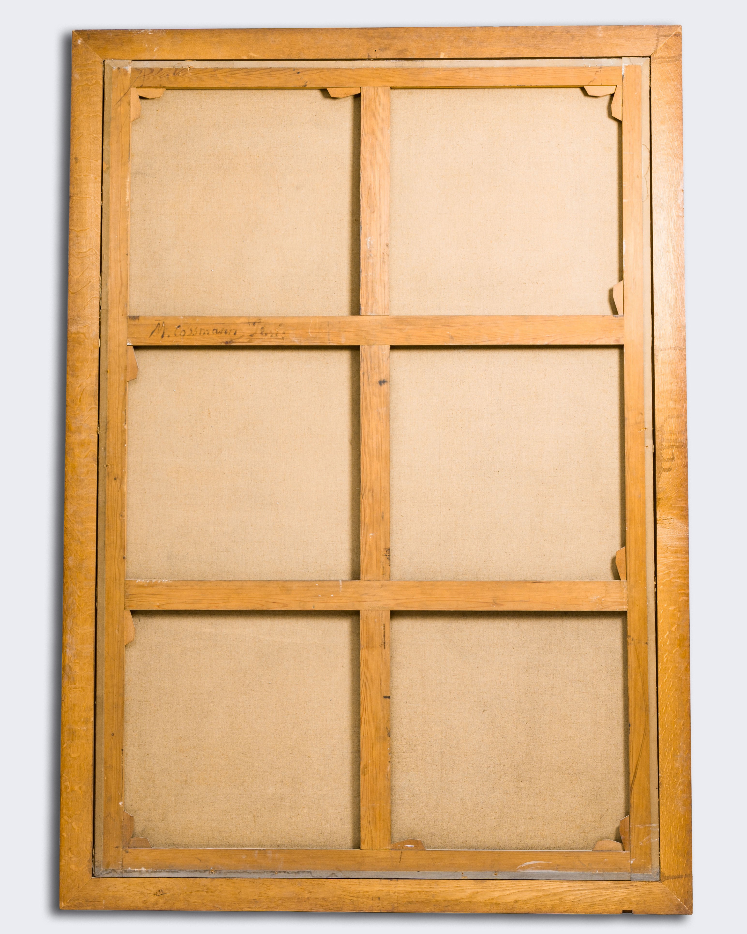 Artwork by Herman Maurice Cossmann, The tambour player, Made of oil on canvas