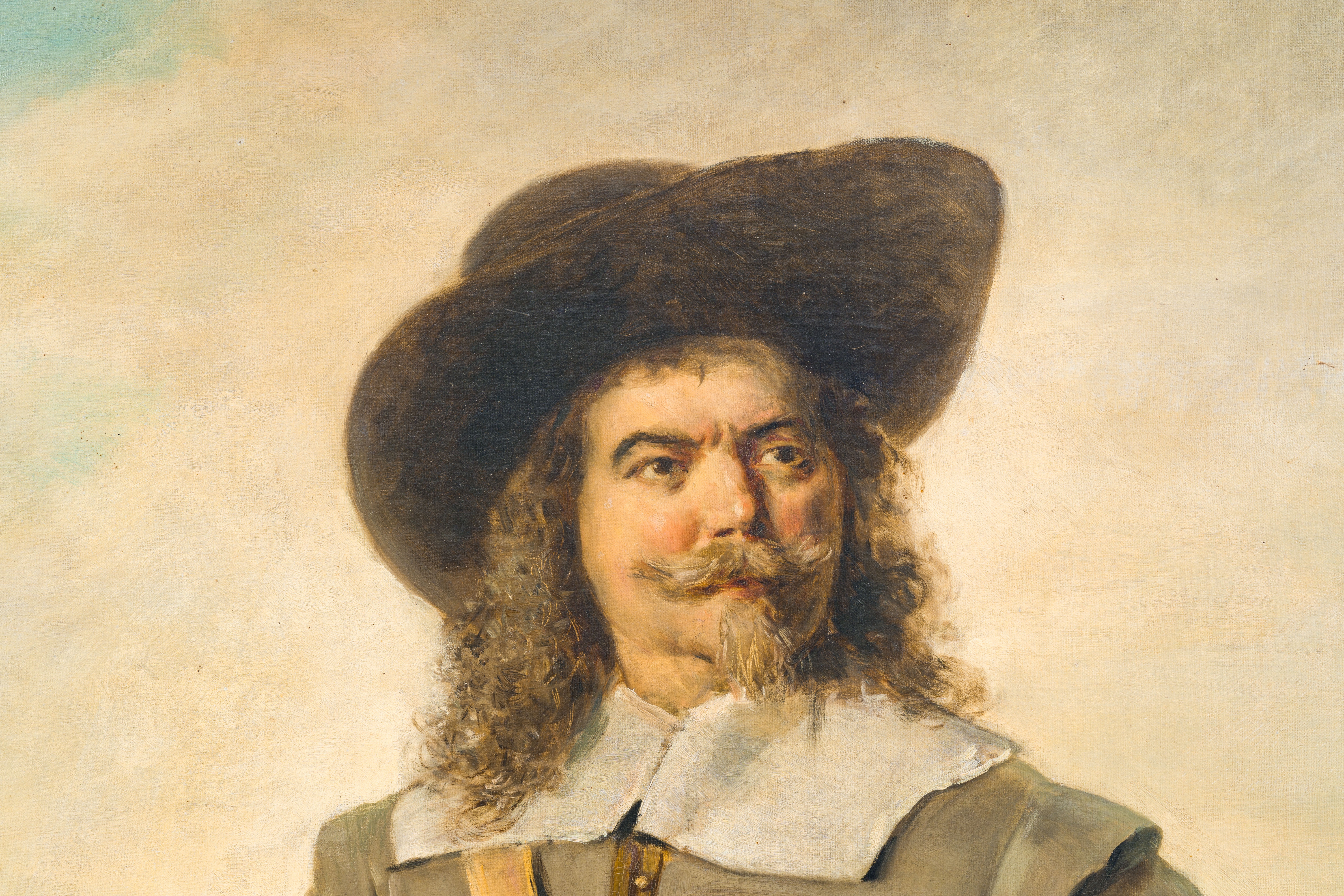 Artwork by Herman Maurice Cossmann, The tambour player, Made of oil on canvas