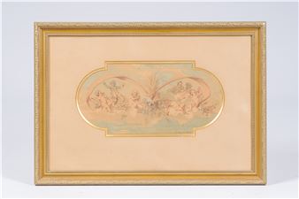 Design for a ceiling decoration - E. Meyer