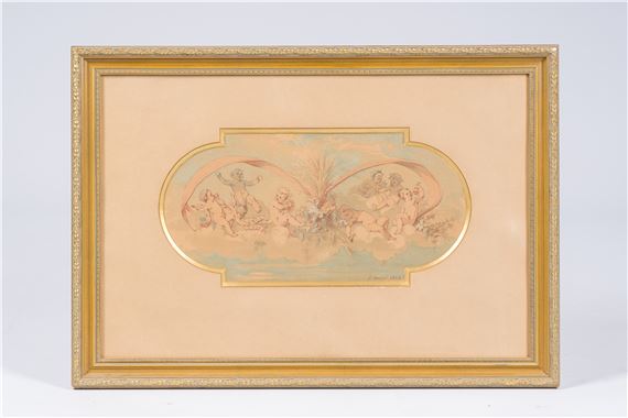 Design for a ceiling decoration - E. Meyer