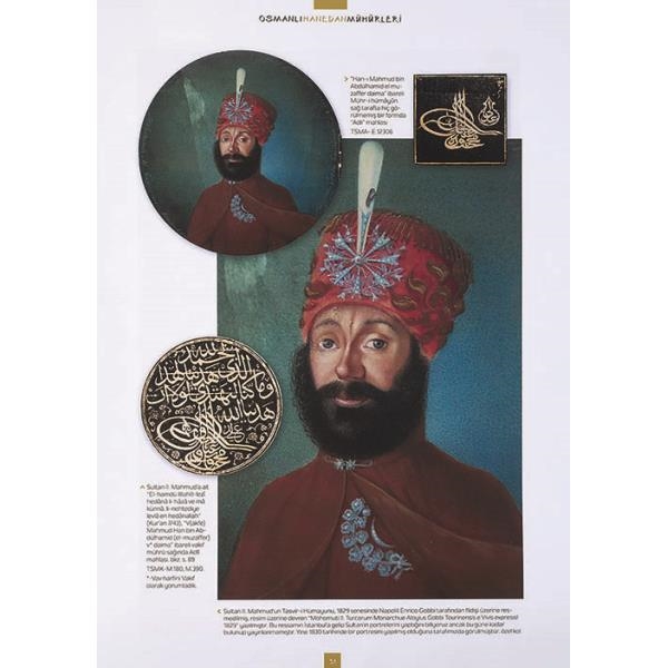 Artwork by Enrico Gobbi, A DEPICTION HUMAYUN “SULTAN MAHMUD II, Made of oil on ivory