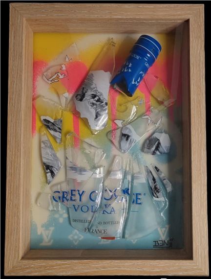 L'éclat LV STREET GOOSE by Benji Popart