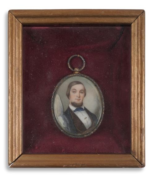 Mr King by John Mix Stanley, ca. 1850, Ancestor of Gene Woodburn - John Mix Stanley