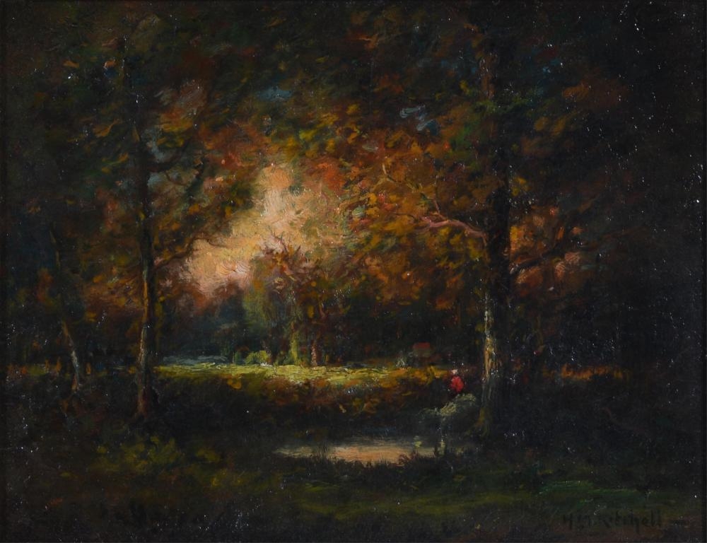 Hudson Mindell Kitchell | AMERICAN LANDSCAPE (Early 20th Century ...