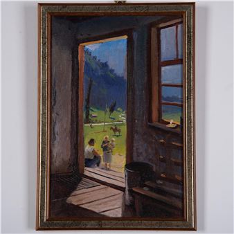 Summer Day, Signed - Nikolai Georgievich Kotov