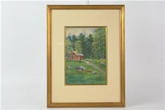 akvarell på papper - Conny Burman