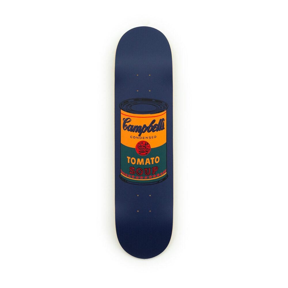 Deck De Skateboard Andy Warhol « Skull White » - Édition Limitée à 100 Exemplaires, Neuf, Certificat D'authenticité