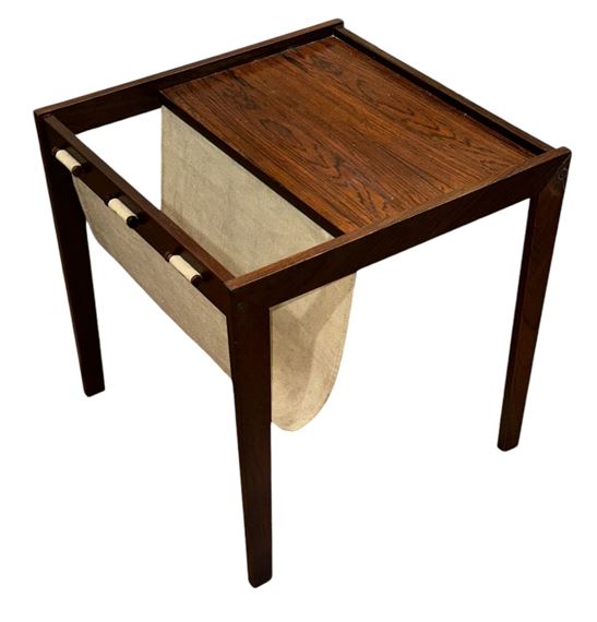 デンマーク製bent silberg mobler サイドテーブル　アンティーク Bent Silberg | BENT SILBERG MOBLER Danish Magazine Table (1970