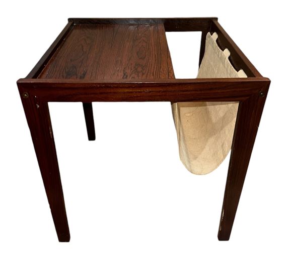 Bent Silberg | BENT SILBERG MOBLER Danish Magazine Table (1970